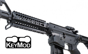 ERGO® Ultra Lite™ Z KeyMod™ AR-15/M16 6" Two Piece Replacement Handguard System - BLACK