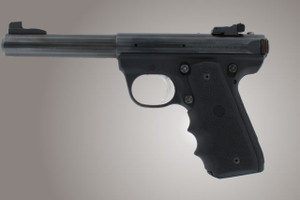 Hogue® Ruger 22/45 RP Rubber Grip with Finger Grooves - BLACK