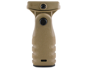 Mission First Tactical™ REACT™ Folding Vertical Front Grip - SCORCHED DARK EARTH