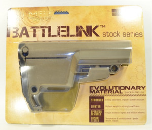 Mission First Tactical™ BULS - BATTLELINK™ Utility Low Profile Stock MIL-SPEC - SCORCHED DARK EARTH