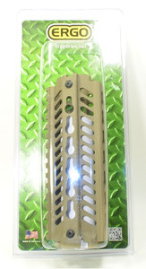 ERGO® Ultra Lite™ Z KeyMod™ AR-15/M16 6" Two Piece Replacement Handguard System - DARK EARTH