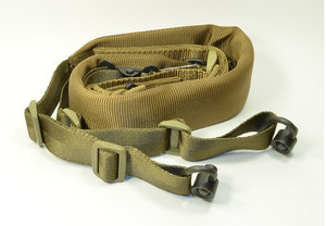 Viking Tactics™ Wide Padded Sling + Sniper Cuff Assembly - COYOTE