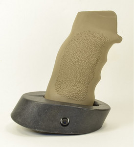 ERGO® Flat Top Tactical Deluxe Grip with Palm Shelf - DARK EARTH