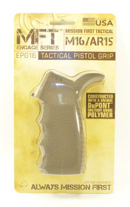 Mission First Tactical™ ENGAGE™ AR-15/M16 Pistol Grip - SCORCHED DARK EARTH