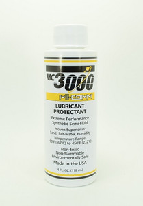 Mil-Comm® MC-3000 Synthetic Semi-Fluid Lubricant / Protectant 4oz