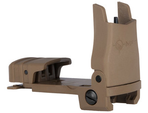 Mission First Tactical™ Polymer Flip up Front Sight - SCORCHED DARK EARTH