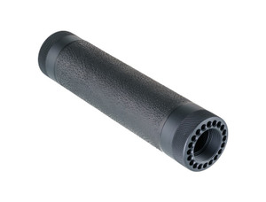 Hogue® AR-15/M-16 (Mid Length) Free Float Forend with OverMolded Gripping Area - BLACK RUBBER