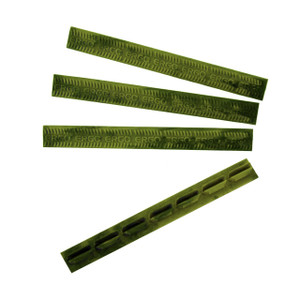 ERGO® 7-Slot KeyMod™ WedgeLok™ Rail Cover 4-PK - TRACKER