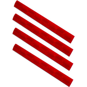 ERGO® M-LOK™ WedgeLok™ Slot Cover Grip 4-PK - RED