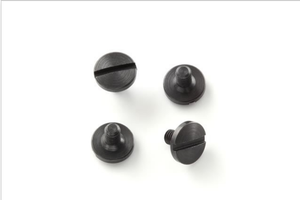 Hogue® Beretta: Slotted Grip Screws (4) - Black