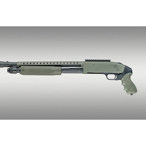 Hogue® Mossberg 500, 590A1, 510, Maverick 88 (12 Gauge) Tamer Shotgun Pistol Grip and forend - OD GREEN