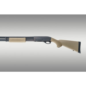Hogue® Rem 870 12 Gauge OverMolded Shotgun Stock Kit w/Forend - FLAT DARK EARTH