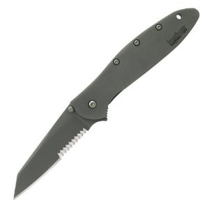 Kershaw® Leek Black Serrated