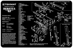 TekMat® Handgun Mat - Beretta 92