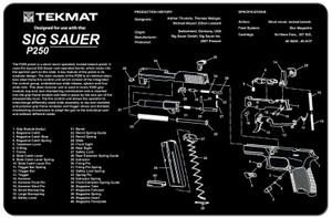 TekMat® Handgun Mat - Sig Sauer P250
