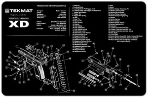 TekMat® Handgun Mat - Springfield XD