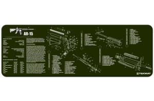 TekMat® Rifle and Shotgun Mat - AR-15 OD