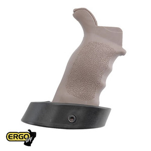 ERGO® Tactical Deluxe Ambi Grip with Palm Shelf - DARK EARTH