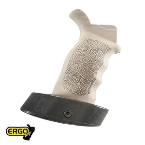 ERGO® Tactical Deluxe Large Frame Ambi Grip with Palm Shelf - DARK EARTH
