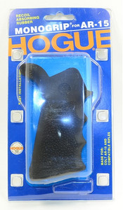 Hogue® AR-15/M-16 Rubber Grip w/ Finger Grooves and Beavertail - BLACK