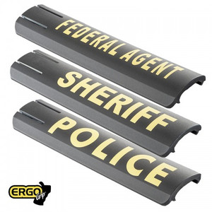 ERGO® 15-Slot Full Cover Rail Covers 2-PK - POLICE (LE Sales Only)