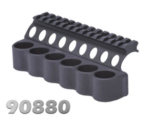 Mesa Tactical™ SureShell Carrier and Rail for Ben M4 (6-Shell, 12-GA, 5-1/2")