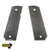 ERGO® XTR Tapered Bottom Hard Rubber 1911 Grip - BLACK