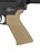 Hogue® AR-15/M-16 Rubber Grip w/ Beavertail - NO Finger Grooves - DESERT TAN