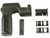 Mission First Tactical™ REACT™ RTG Vertical Grip w/ Light Mount - BLACK