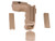 Mission First Tactical™ REACT™ Magwell Grip - SCORCHED DARK EARTH