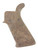 Hogue® AR-15/M-16 Rubber Grip w/ Beaver Tail - NO Finger Grooves - GHILLIE TAN