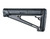 Hogue® AR-15/M-16 OverMolded Fixed Buttstock - Fits A2 Buffer Tube - BLACK RUBBER