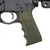 Hogue® AR-15 / M16: Modular OverMolded Rubber Grip - OD Green 