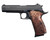 Hogue®  SIG P210 American: Checkered Hardwood Grip - Walnut 
