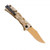 SOG® Trident Hardcased Copper TiNi / Clip Point / Partially Serrated - TAN DIGI CAMO