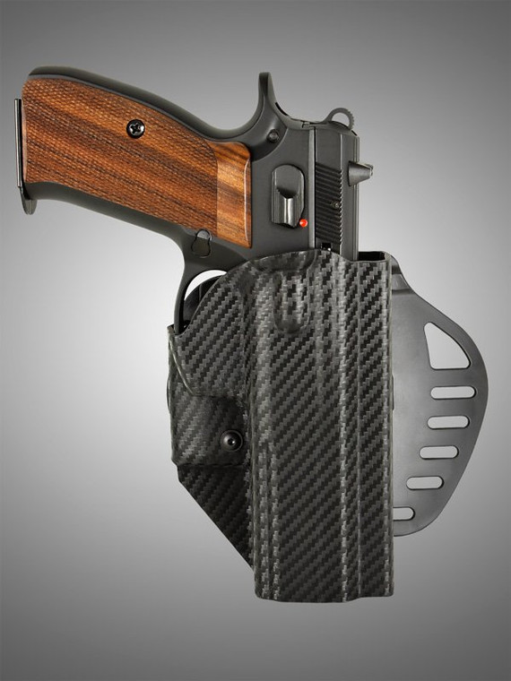 Hogue® ARS Stage 1 - Carry CZ-75 Right Hand Holster - CF WEAVE