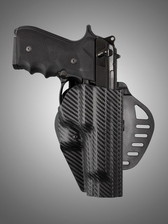 Hogue® ARS Stage 1 - Carry Beretta 92 Right Hand Holster - CF WEAVE