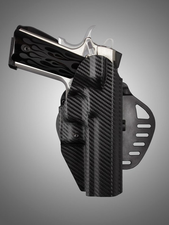 Hogue® ARS Stage 1 - Carry Govt. 1911 Right Hand Holster - CF WEAVE