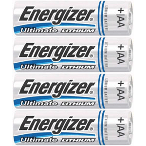 Energizer® Lithium AA 4-PK
