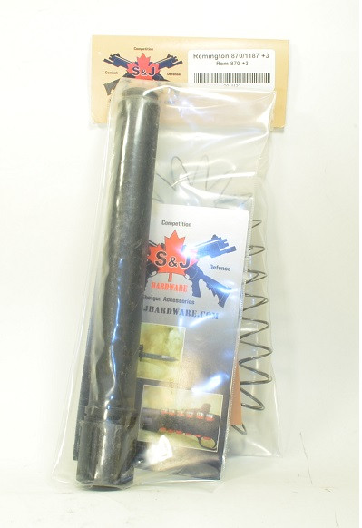 S&J Hardware™ Remington 870, 1100, 11-87, Versa Max +3 Magazine Extension