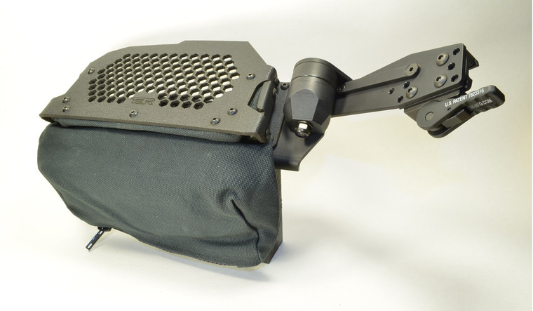 Tactical Brass Recovery™ Operator LONG Length Brass Catcher AR-15 / AR-10 - BLACK