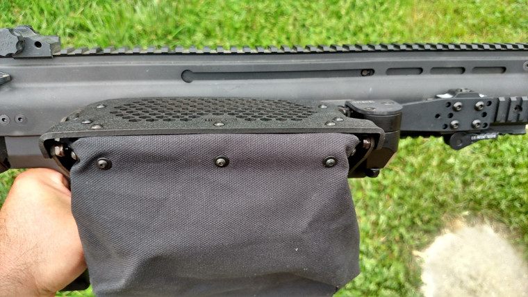 Tactical Brass Recovery™ Operator SCAR CHASSIS Brass Catcher - BLACK