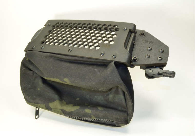 Tactical Brass Recovery™ TBB SHORT Brass Catcher AR-15 / AR-10 - MULTICAM BLACK