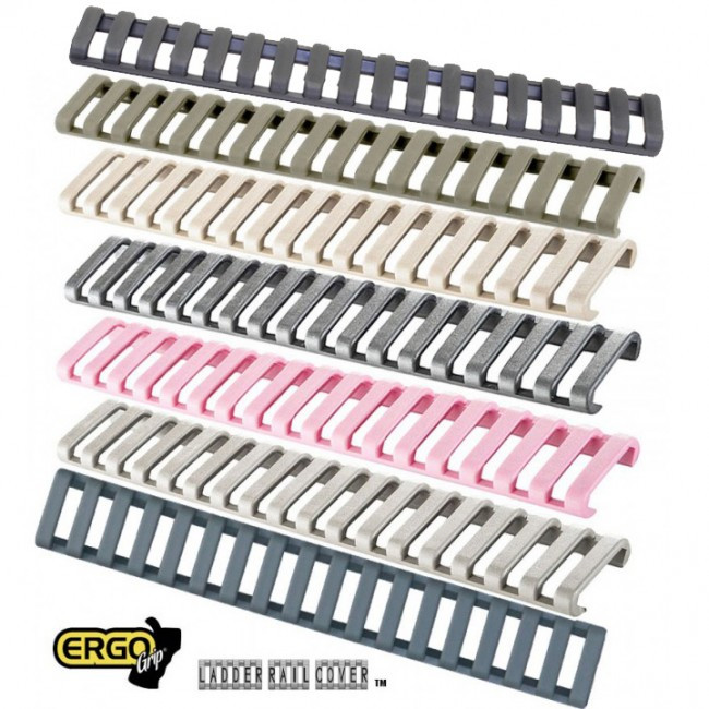 ERGO® 18-Slot LowPro Ladder Rail Covers 3-PK - FOLIAGE GREEN
