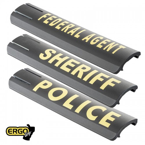 ERGO® 15-Slot Full Cover Rail Covers 2-PK - FEDERAL AGENT (LE Sales Only)