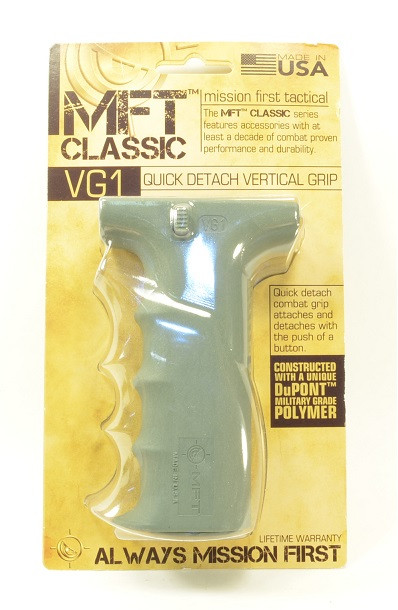 Mission First Tactical™ CLASSIC™ VG1 Push Button Quick Detach VFG - FOLIAGE GREEN