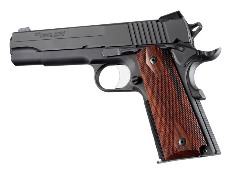 Hogue® 1911 Govt. Model Cocobolo Checkered Panels