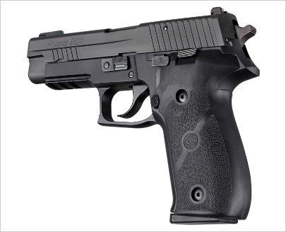 Hogue® SIG Sauer P226 Rubber Panels - BLACK