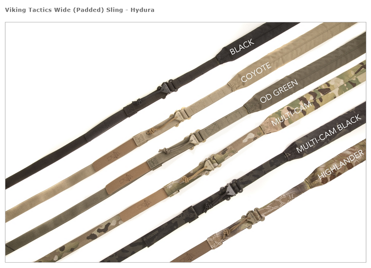Viking Tactics™ Wide Padded Sling Hydura - BLACK