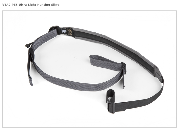 Viking Tactics™ PES Ultra Light Hunting Sling w/Plastic Adjustment Buckle - GREY